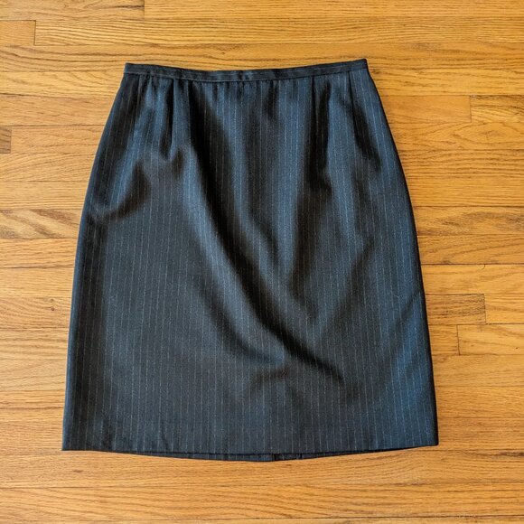 Harve Benard Pinstripe Pencil Skirt - Picture 1 of 3
